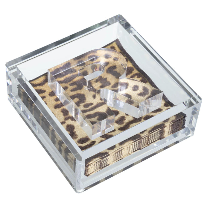 Acrylic Beverage Set Letter R
