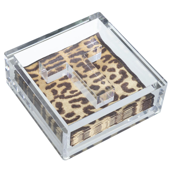 Acrylic Beverage Set Letter T