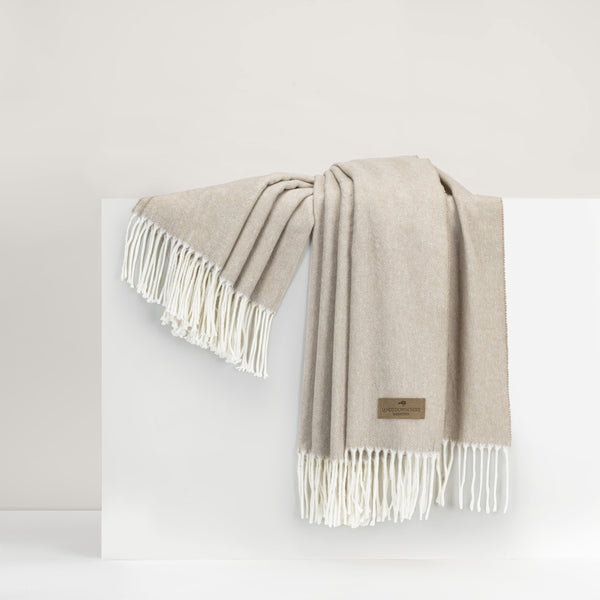 Lands Down Under Italian Herringbone Throw