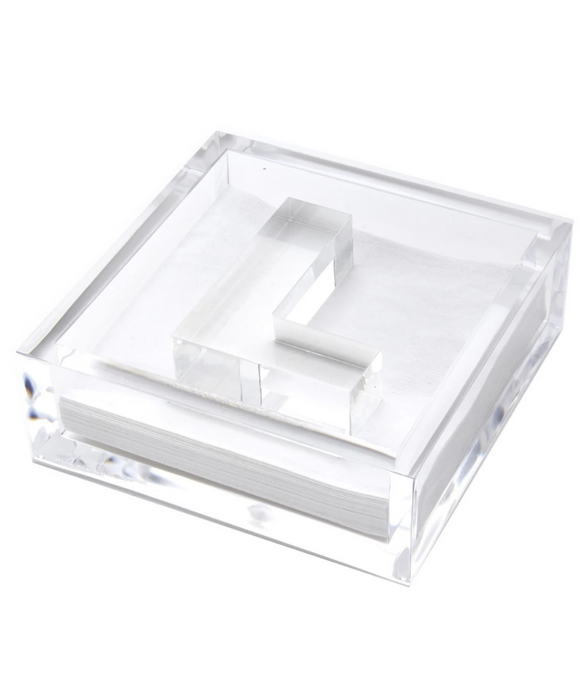 Letter Cocktail Napkin Holder
