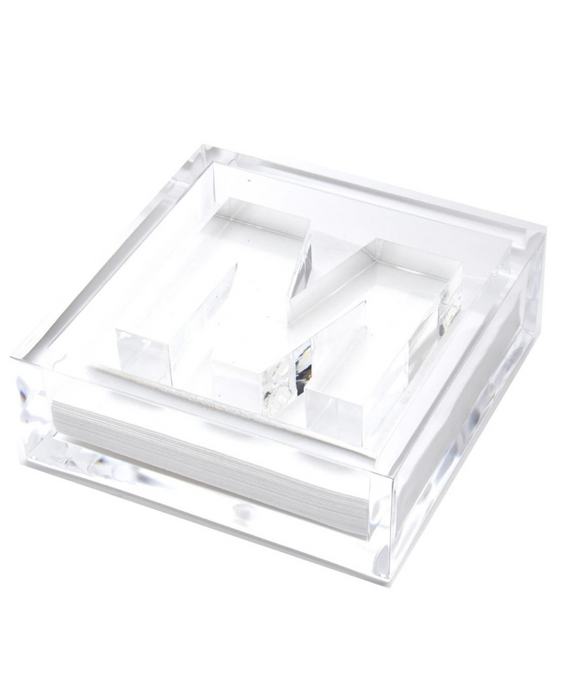 Letter Cocktail Napkin Holder