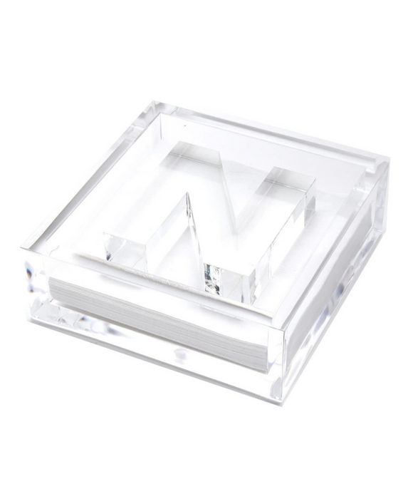 Letter Cocktail Napkin Holder