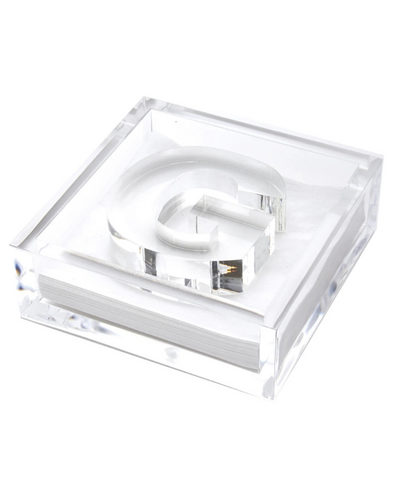 Letter Cocktail Napkin Holder