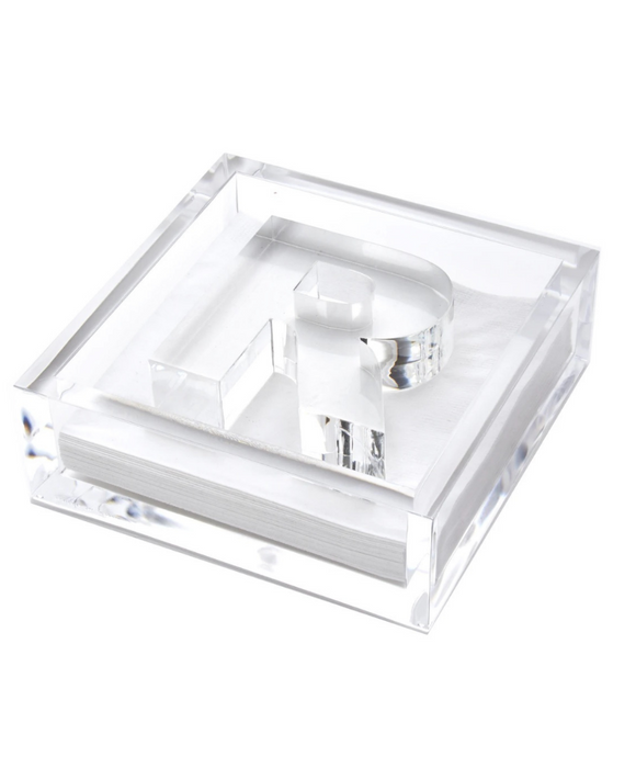 Letter Cocktail Napkin Holder