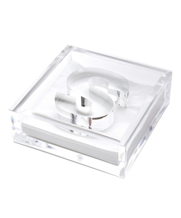 Letter Cocktail Napkin Holder