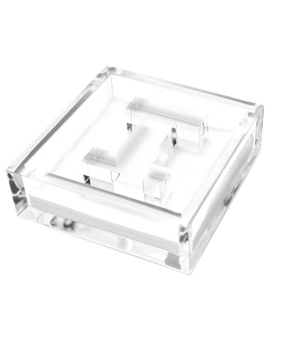 Letter Cocktail Napkin Holder