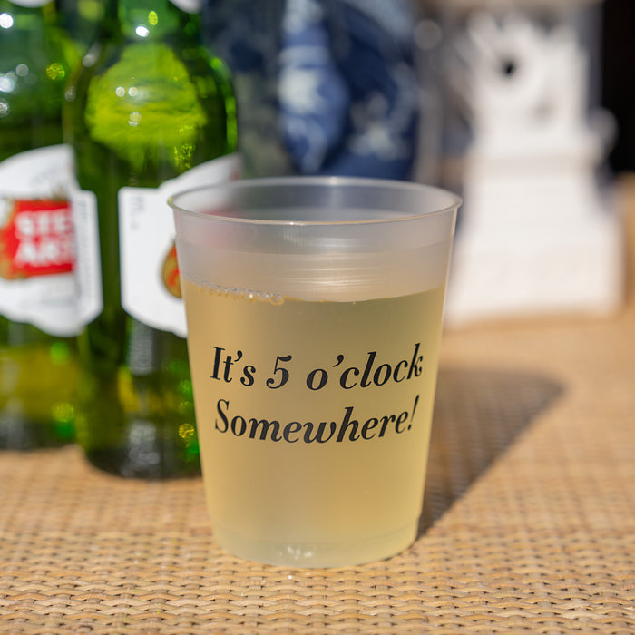 It's 5 O'clock Somewhere! Cups