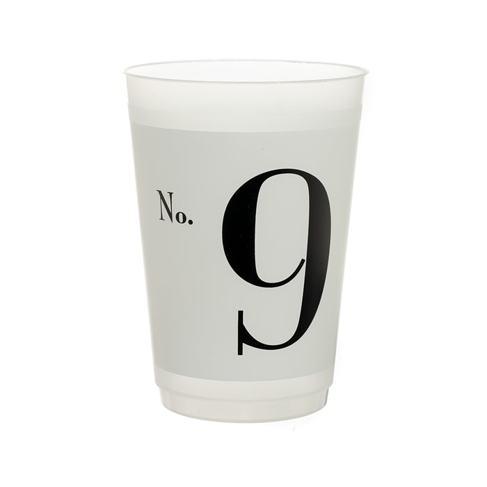 Numbers Cups (1-12)