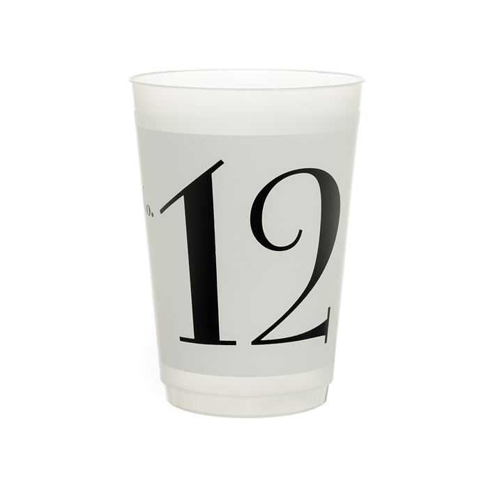 Numbers Cups (1-12)