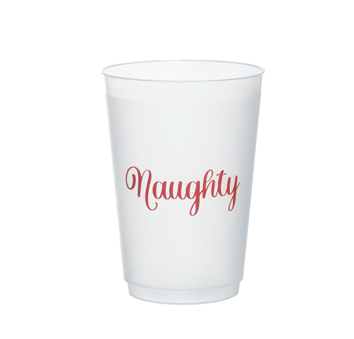 Naughty/Nice Roadie Cups