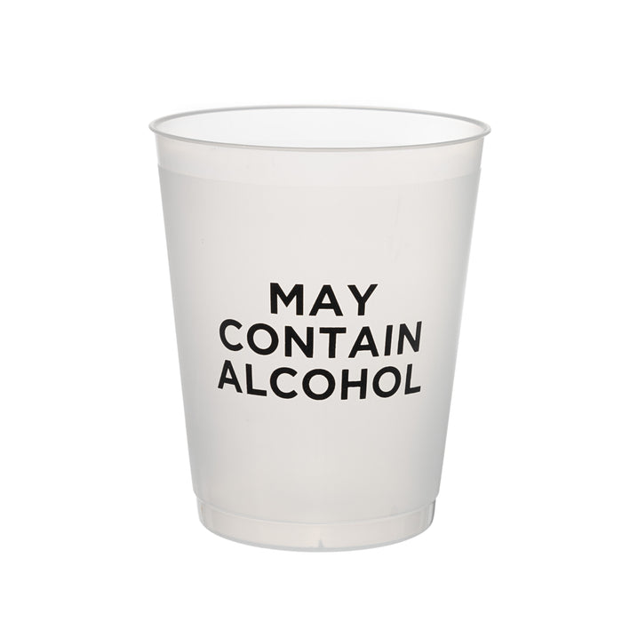 May Contain Alcohol Cups